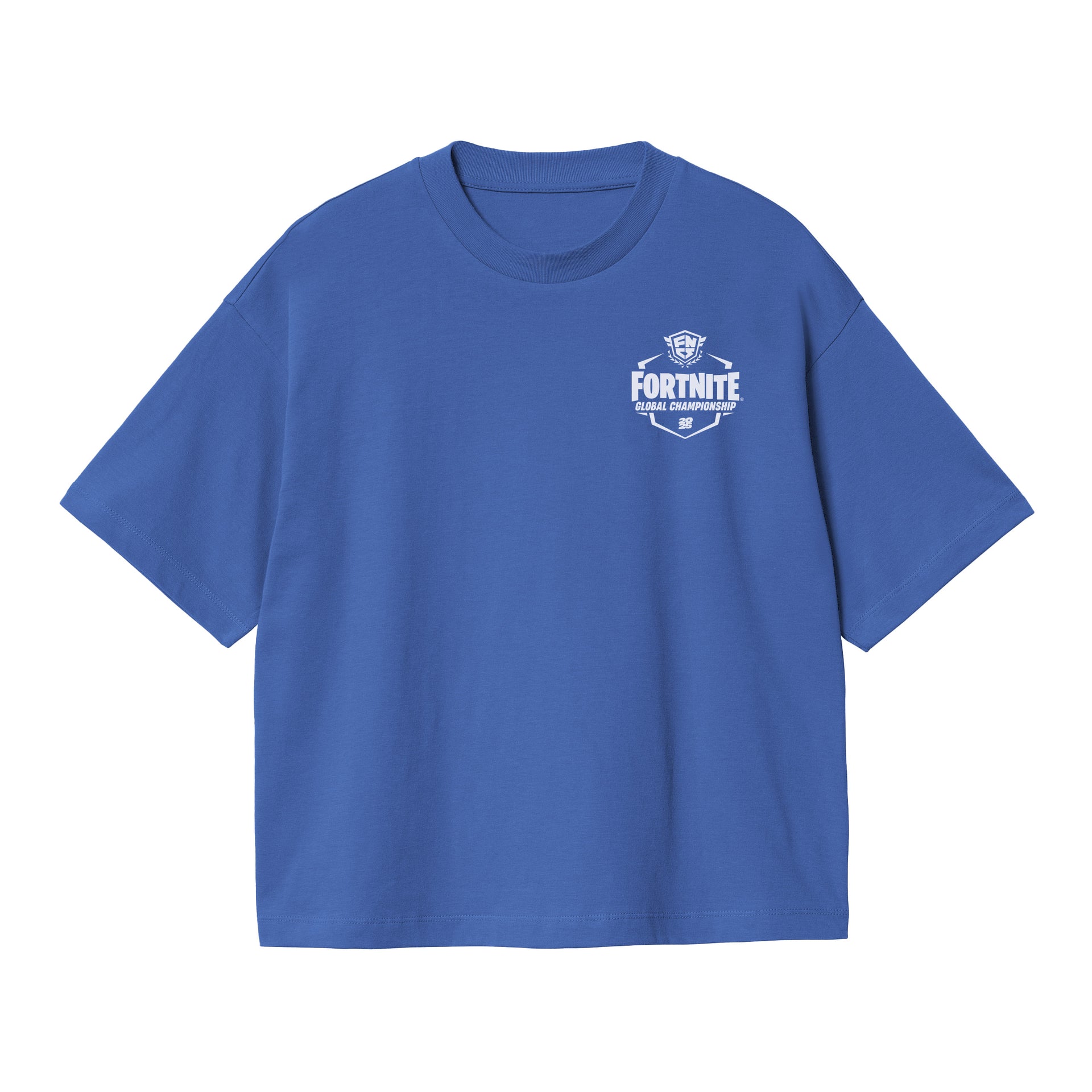 2025 FNCS Global Championship Boxy Fit Blue T-Shirt
