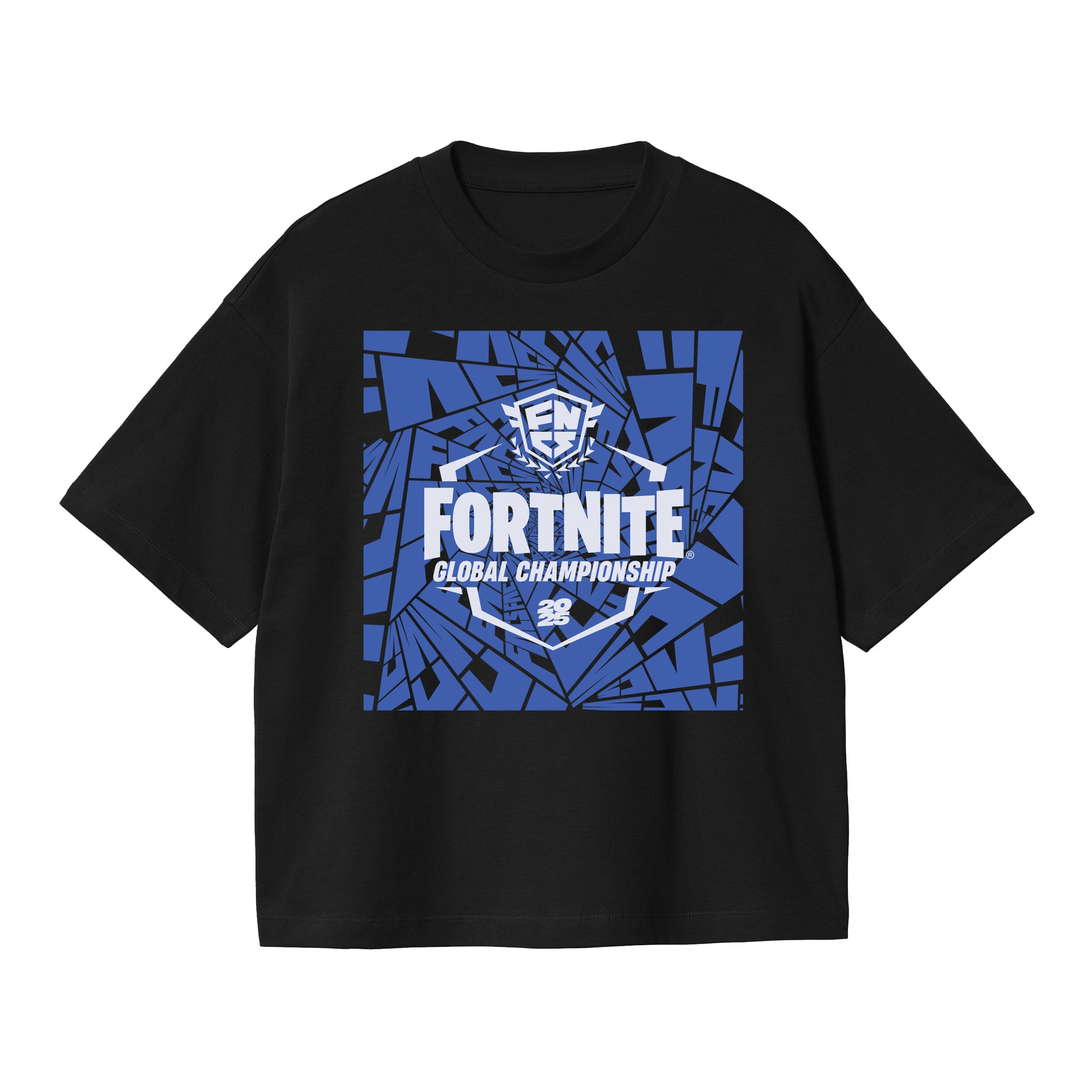 2025 FNCS Global Championship Boxy Fit Black T-Shirt
