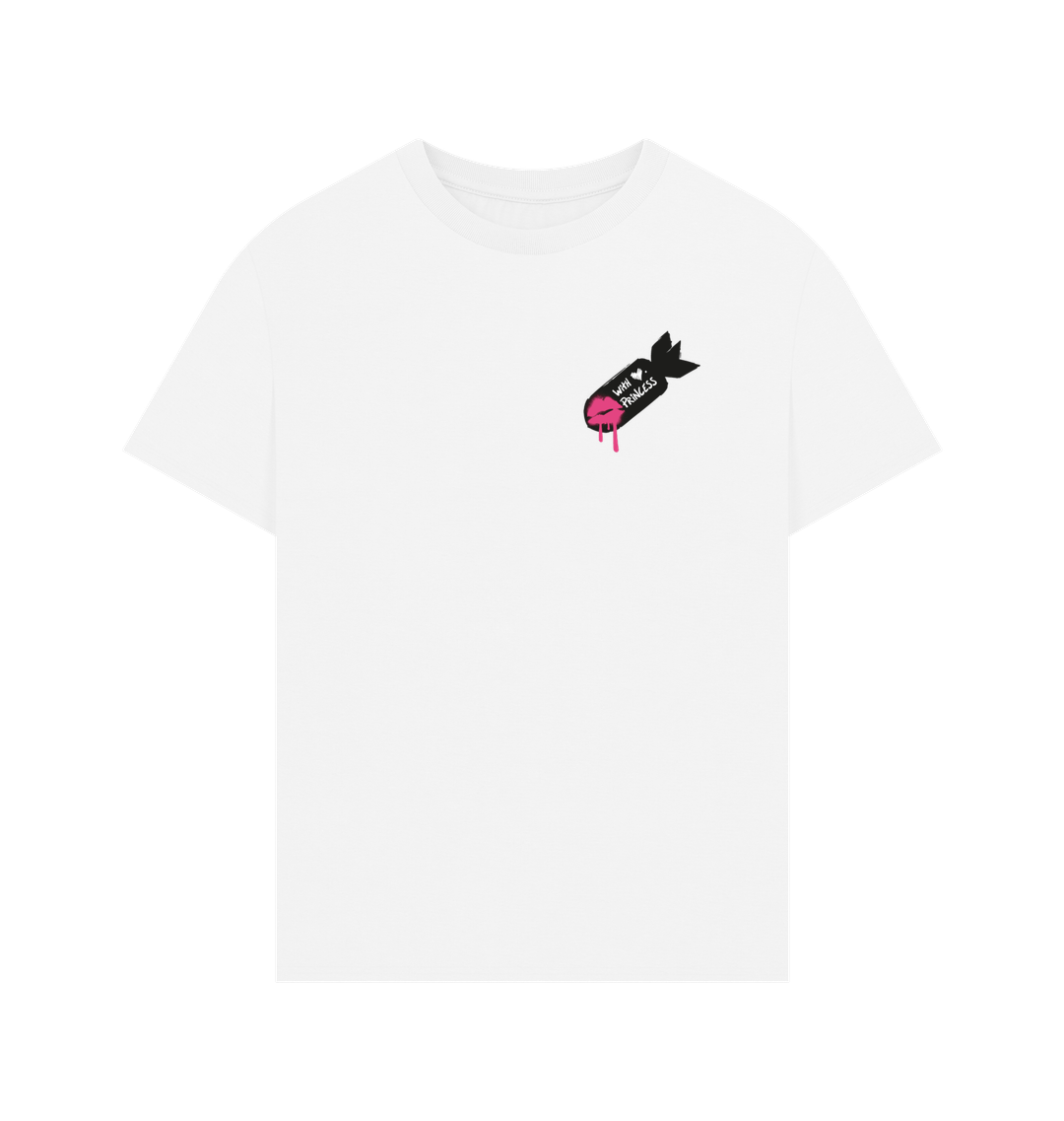 White Printed T-shirt