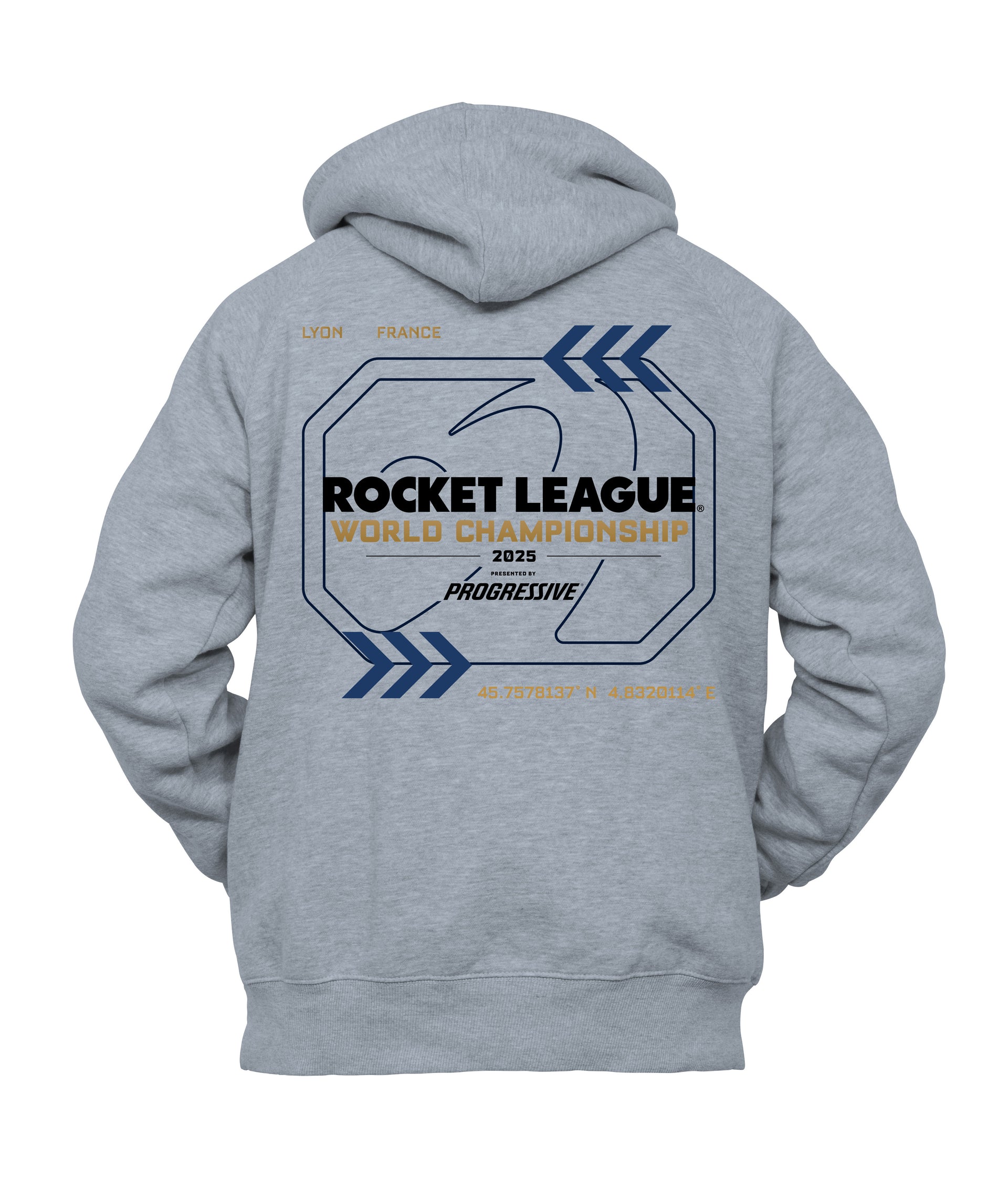 2025 RLCS World Championship Grey Hoodie